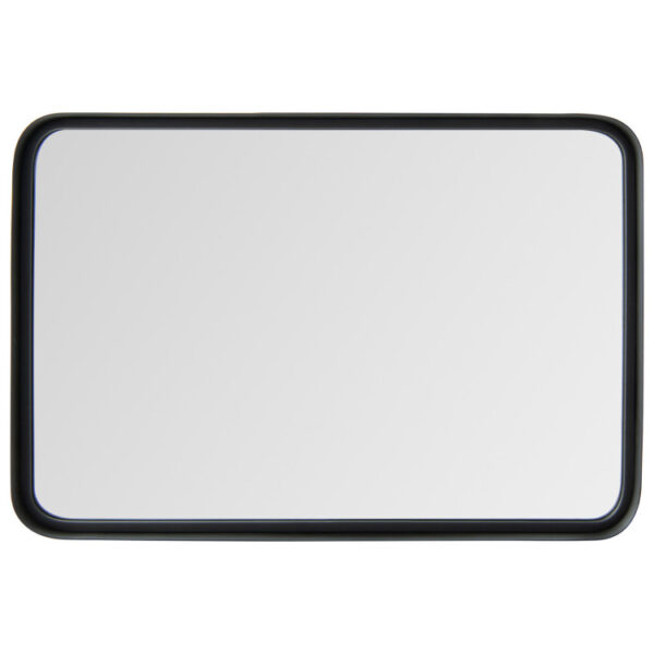 Rectangular Wall Mount Bathroom Mirror with Solid Steel Frame