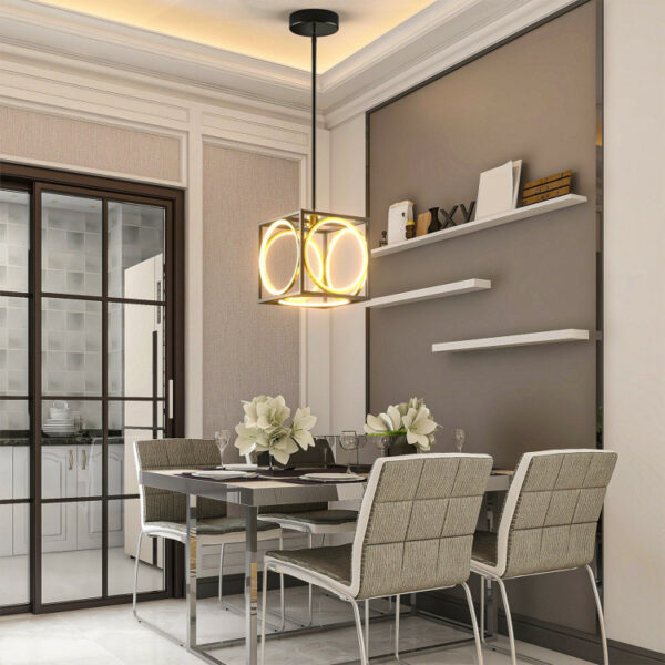 Modern LED Pendant Light with 42 Inches Adjustable Suspender - Image 8