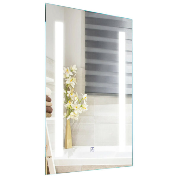 27.5-Inch LED Bathroom Makeup Wall-mounted Mirror - Image 3