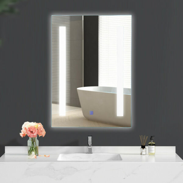 27.5-Inch LED Bathroom Makeup Wall-mounted Mirror - Image 5