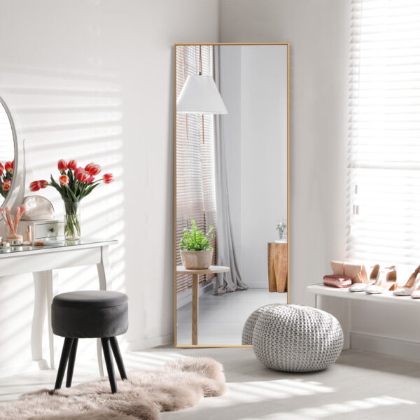 59 Inch Full Length Mirror Large Rectangle Bedroom Mirror - Image 10