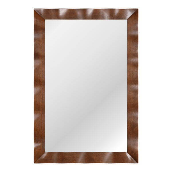 41.5 x 28 inches Farmhouse Wall Mirror with Solid Wood Frame - Image 8