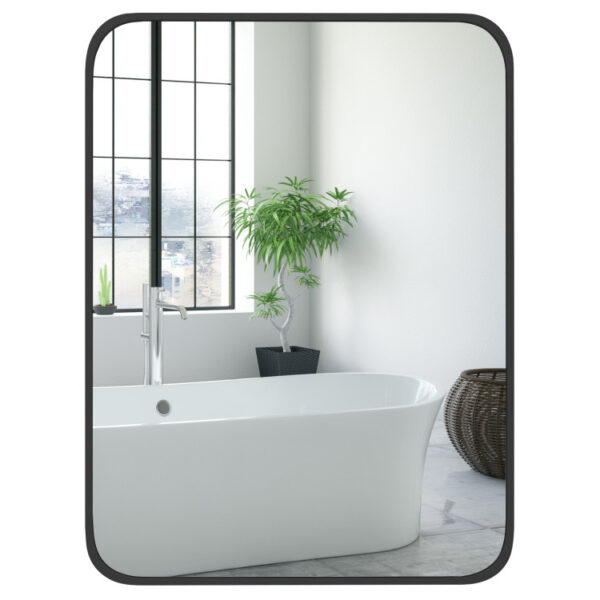 24 x 32 Inch Minimalist Wall Mounted Rectangle Mirror - Image 9