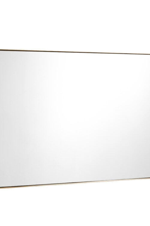 32 x 20 Inch Metal Frame Wall-Mounted Rectangle Mirror