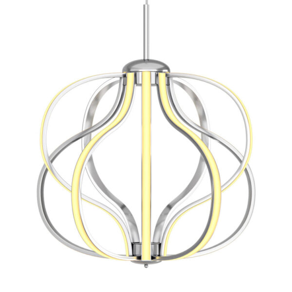 Modern Dimmable Warm White LED Chandelier - Image 10