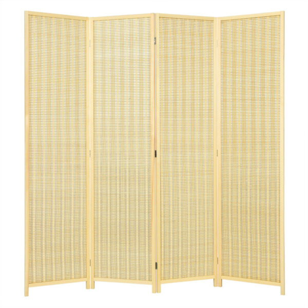 6 ft 4 Panel Portable Folding Room Divider Screen