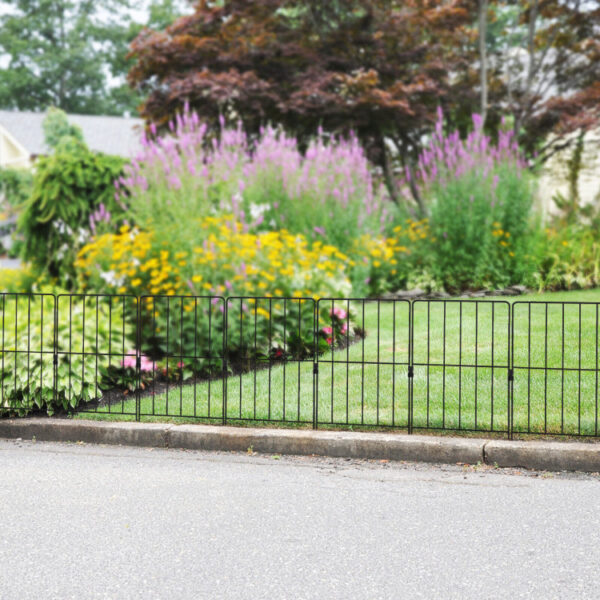 25 Pack Rustproof Decorative Garden Fence Set for Dog Flower bed - Image 9