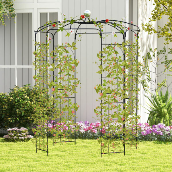 Birdcage Shape Gazebo for Climbing Plants and Wedding Ceremony Decoration - Image 10