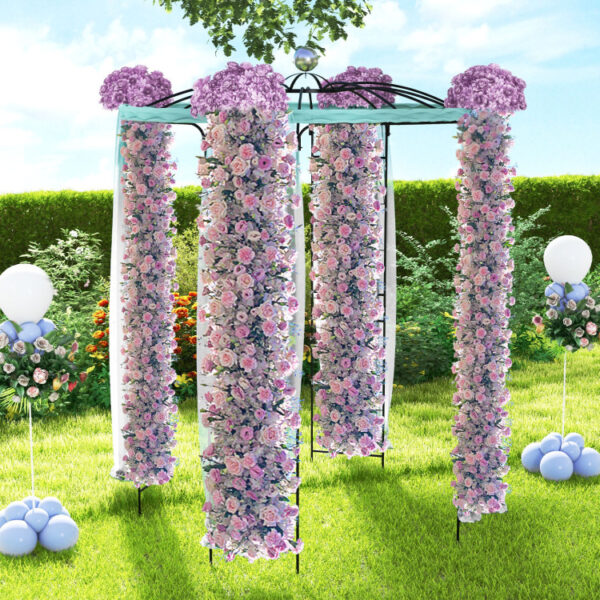 Birdcage Shape Gazebo for Climbing Plants and Wedding Ceremony Decoration - Image 6