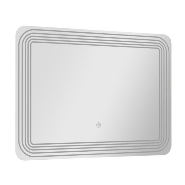 LED Bathroom Vanity Wall-Mount Mirror with Touch Button